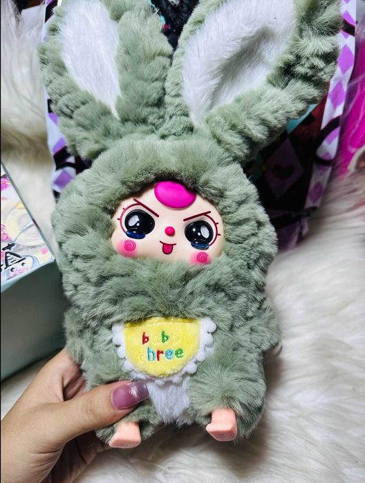 ХИТ! Плюшена играчка Baby Three Lily Rabbit Ограничени бройки.