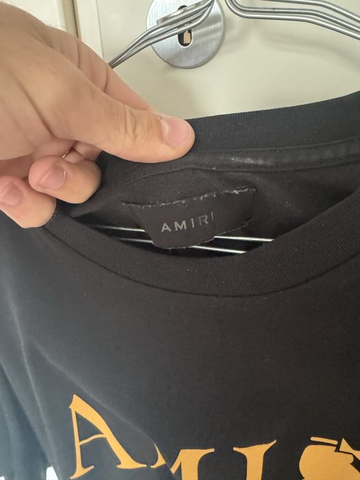 Tricou amiri negru M