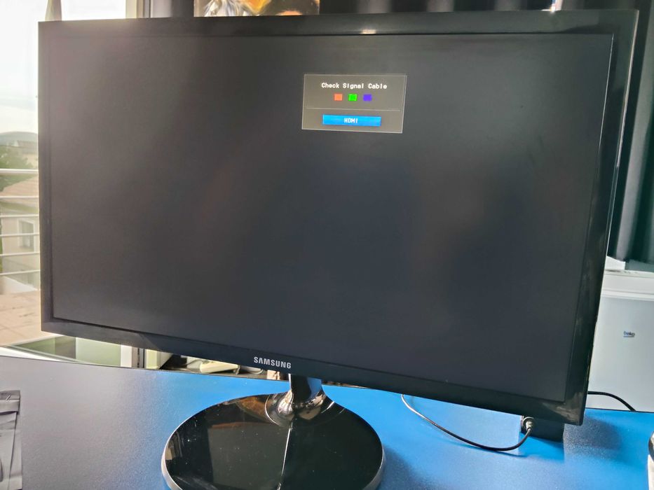 Monitor LED TN SAMSUNG S22F350FHU, 22", Full HD, 60Hz, negru