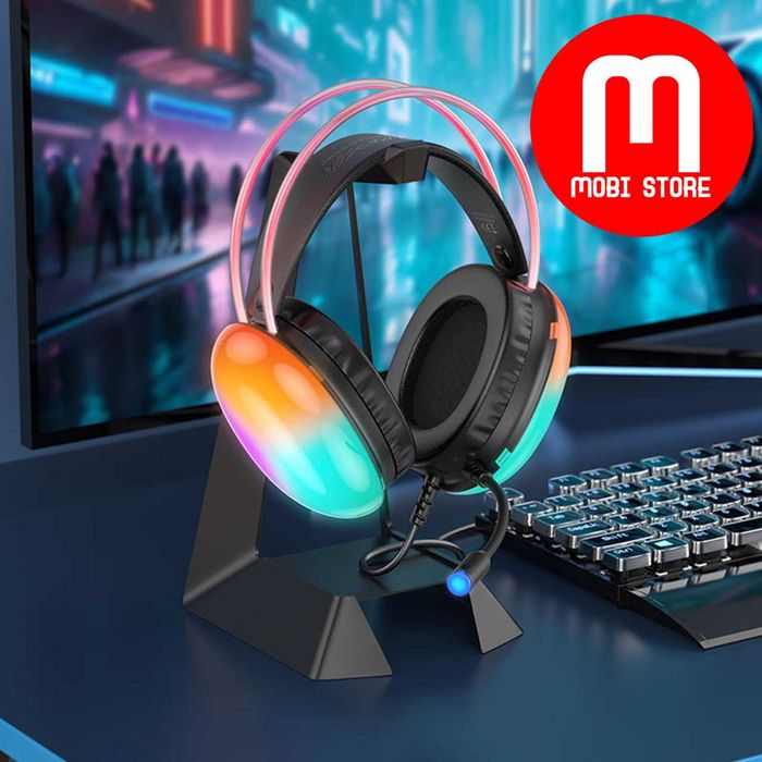 Проводные игровые наушники 7.1 sound Hoco W109 plus