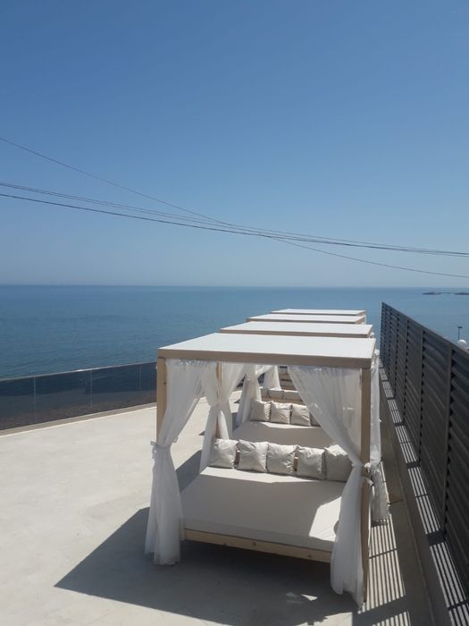 Baldachin lemn plaja