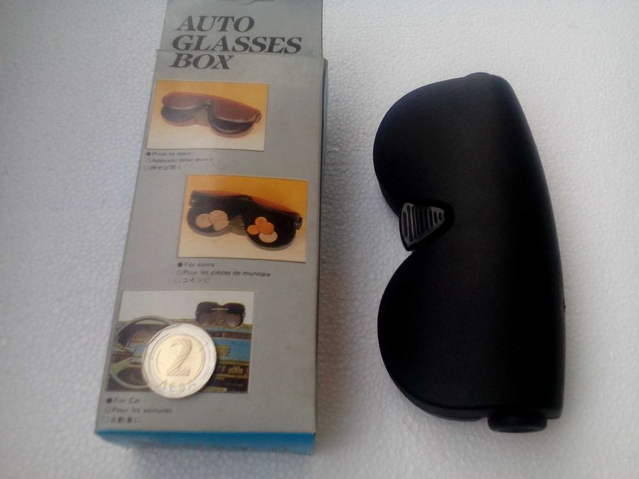 калъф за очила универсален твърд автомобилен