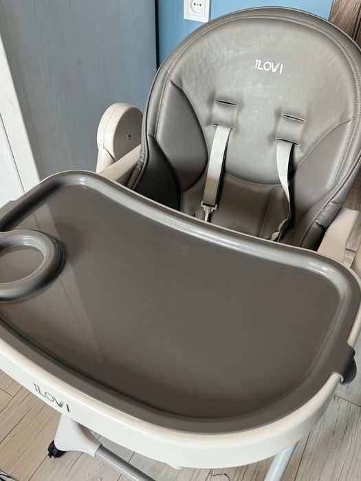 Стульчик для кормления Ilovi Light Grey