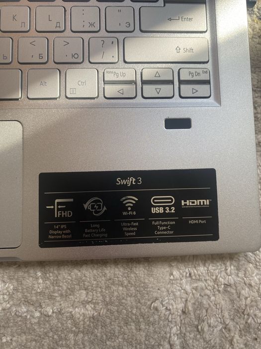 Ноутбук Acer Swift 3