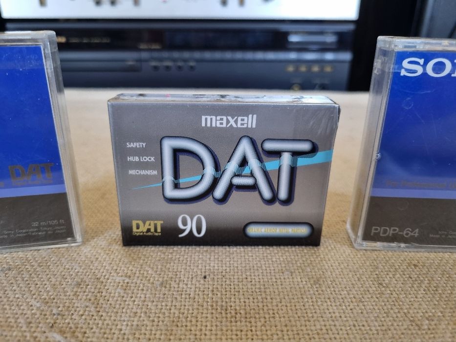 Pachet Casete DAT Sony, Maxell. Noi. Sigilate