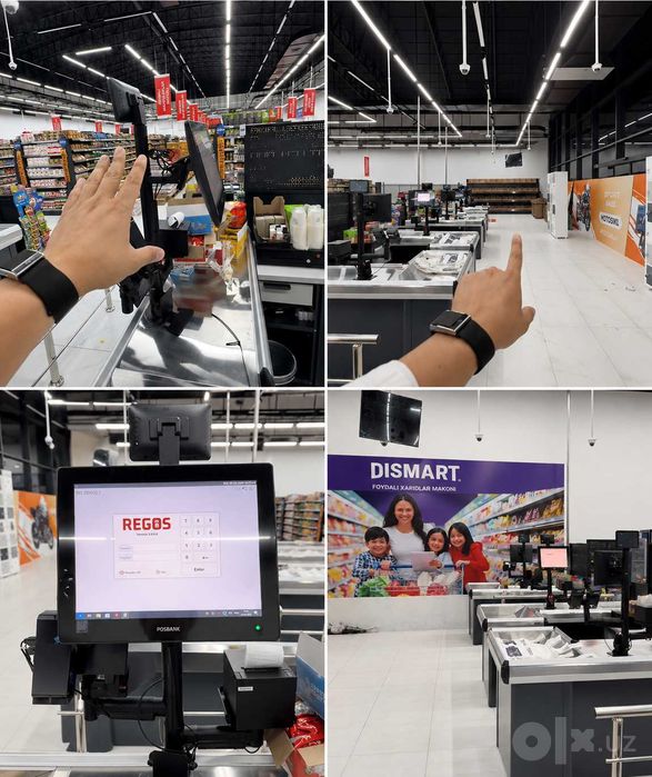 Кассовый аппарат POS monoblok Manablok Kassoviy Apparat Kassa