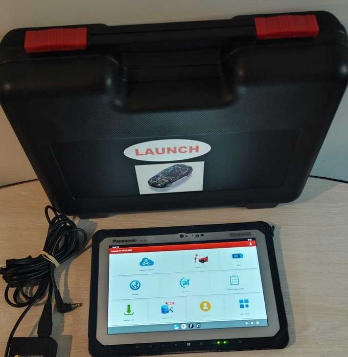 Tester Auto Launch X431 + Tableta Militara Antisoc Panasonic i5 8/256Gb SSD 4G 10.1 inch, Full soft auto instalat Turisme Si Autoutilitare, update zi