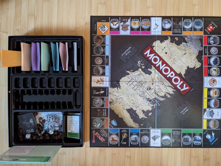 Jocuri de societate Monopoly + Cufarul Petrecerii