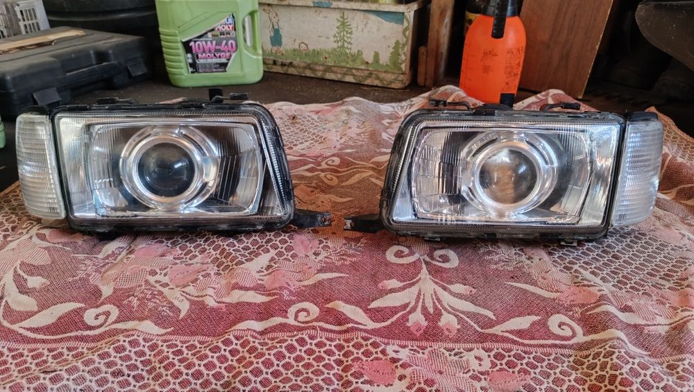 Ауди 80 В4 фары Bi led