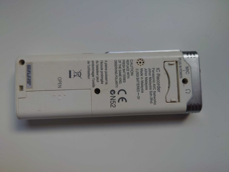 Дигитален диктофон Panasonic RR-US551 – Стерео запис и Zoom Mic