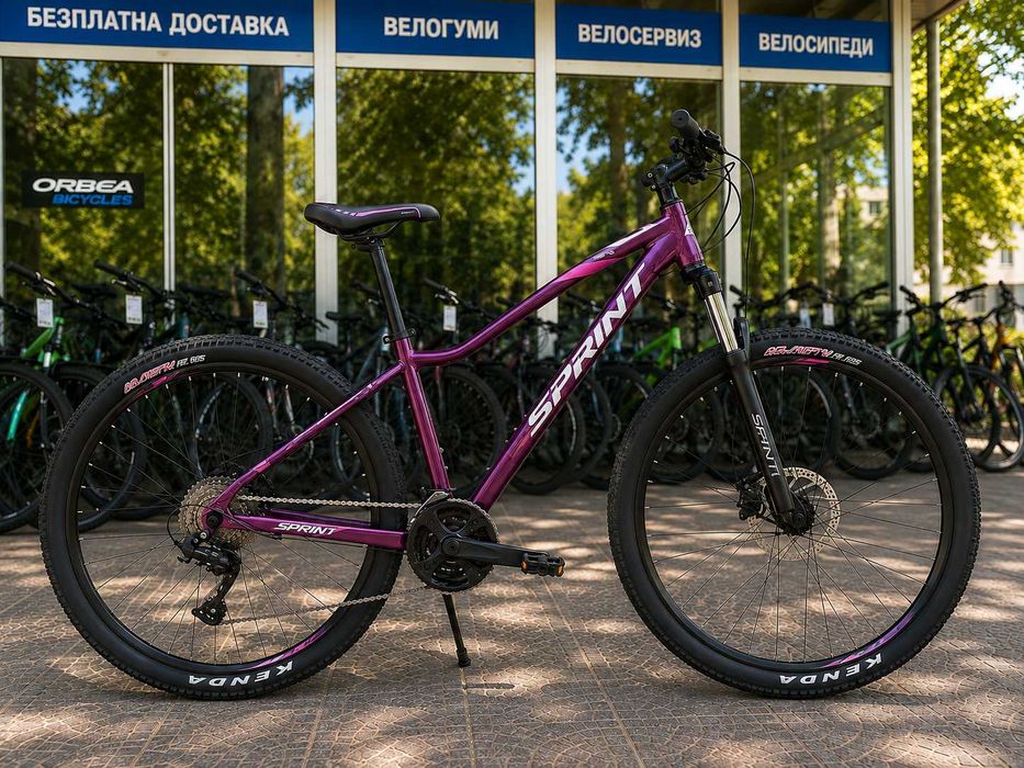 НОВ Планински Велосипед Sprint Hunter Lady 27.5 - БЕЗПЛАТНА ДОСТАВКА