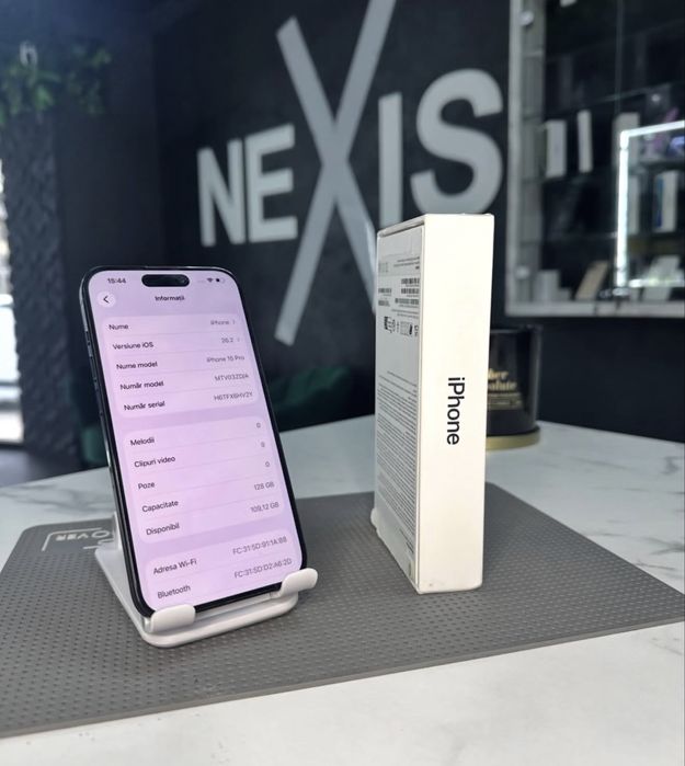 Magazin Telefoane / iPhone 15 Pro 128GB Blue/ Garantie.