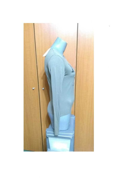 Bluza D'ess Army UK , kaki cu terminatie cruda/ maneci lungi NOUA