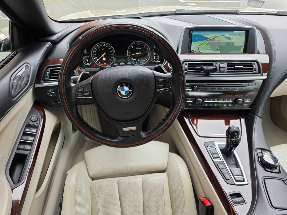 BMW Seria 6 Cabrio xDrive Automat 640d 313CP 88.000 km REALI IMPECABIL