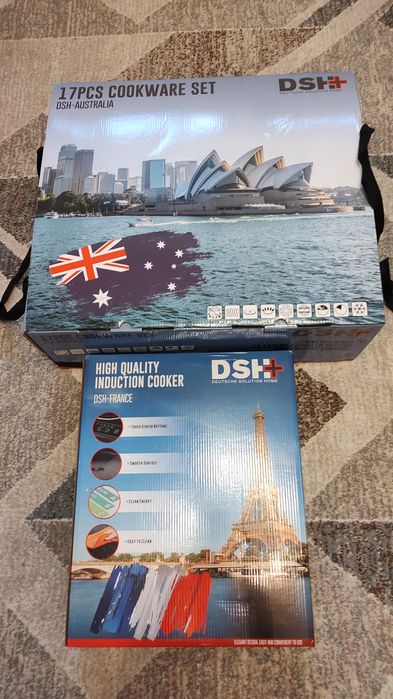 Set profesional vase de gătit și plită inducție DSH