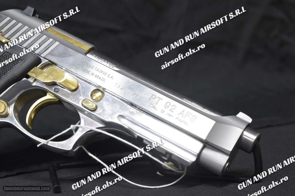 Pistol Unic si Puternic 5J!! ~MODEL MODIFICAT~ Metal Co2 6.mm ~ SILVER