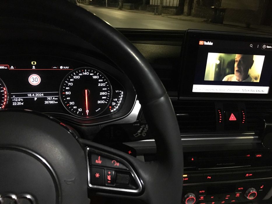 Активиране Traffic Sign Recognition Audi Разпознаване Знаци TSA SLA