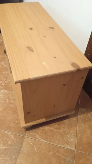 Pantofar cuier, sifonier,  comoda, rustic, lemn de brad solid, nou