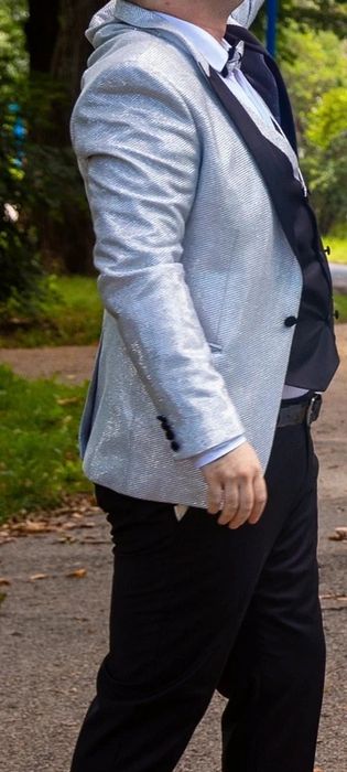 Sacou argint deosebit