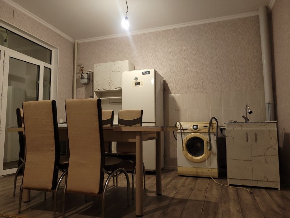 1 комнатная квартира(кухня-студия)