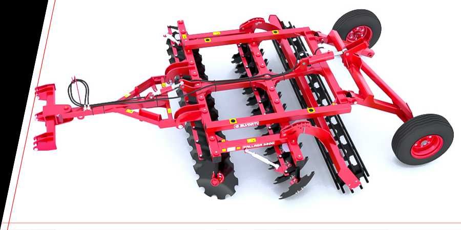 Grapă cu discuri pe două rânduri PALLADA 3200 Garanție NOU Livrare 48h