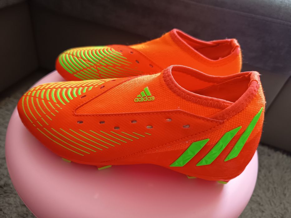 Adidas Predator Edge.3 FG J -  Solar Red