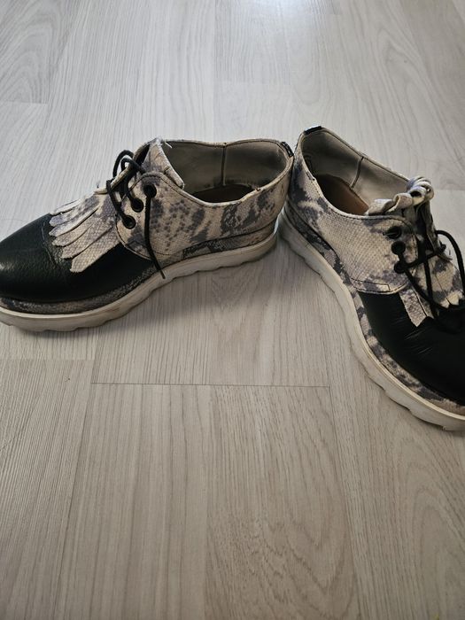 Pantofi piele dama casual sport
