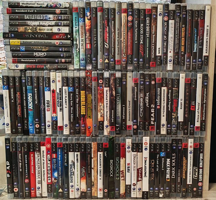 Jocuri PS3 originale – 70 lei/bucată – colecție mare