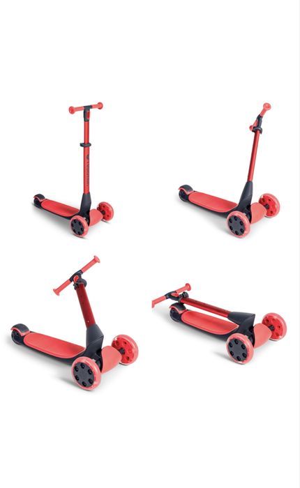 Trotineta 5-in-1 Yvolution Y Glider Luna Red