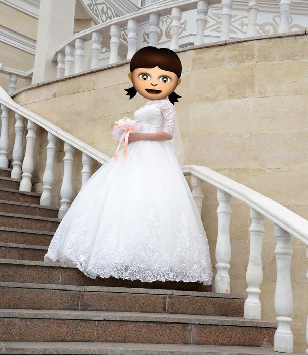 Продам красивое свадебное платье