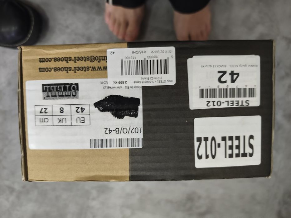 Боти Steel - 3 дупки