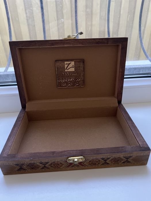 Шкатулка деревянная