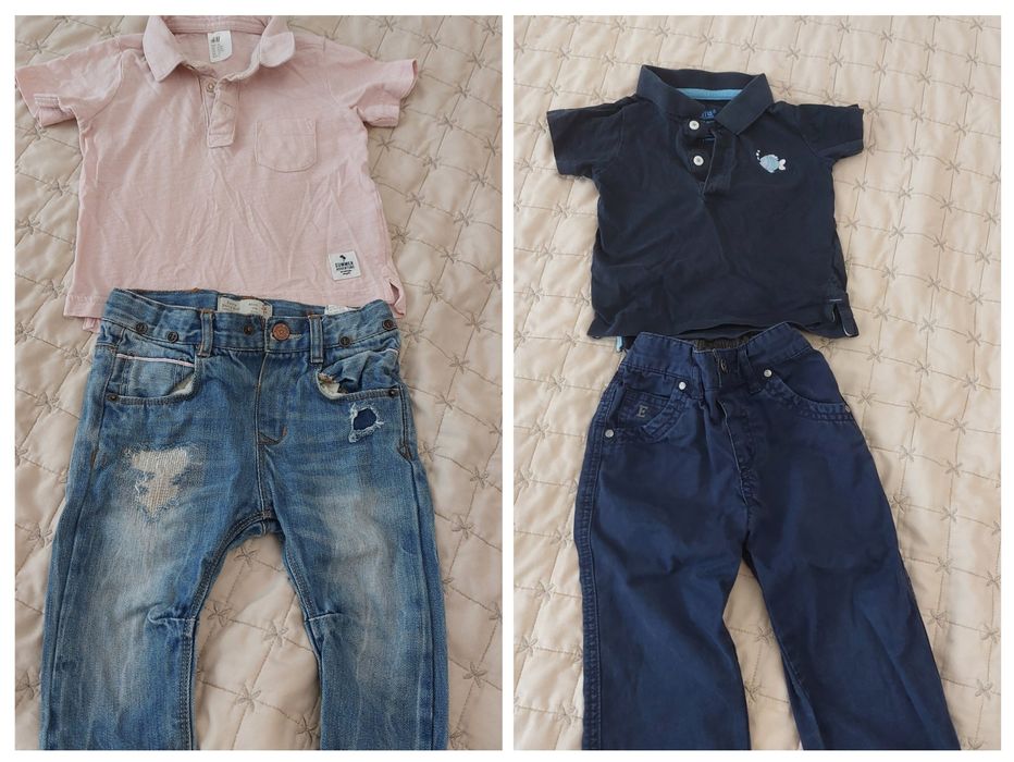 Лот бебешки дрехи 6-9 мес, 9-12 мес-Ralph Laurent, H&M,Zara,Gap,Obaibi