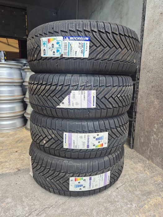 4 Anvelope M+S IARNA - 225/45/17 94H - Michelin PIlot Alpin 6 - NOU - DOT 2021 !