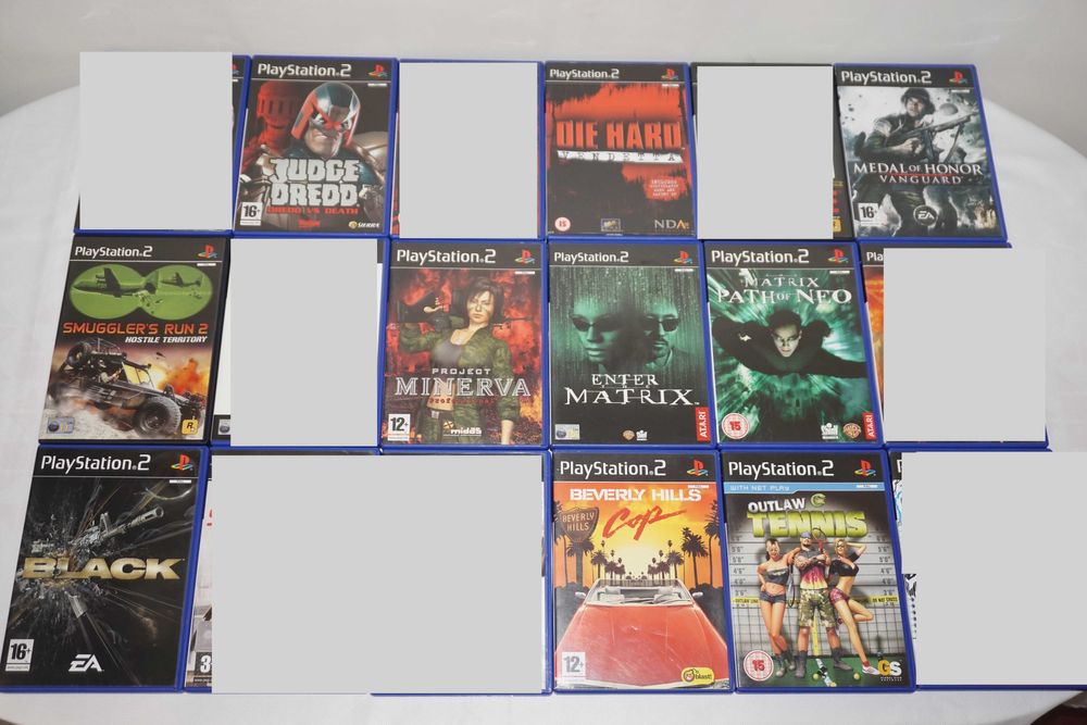 Лот от 254 игри за PS2 God Of War 2/Okami/Crash/GTA San Andreas/