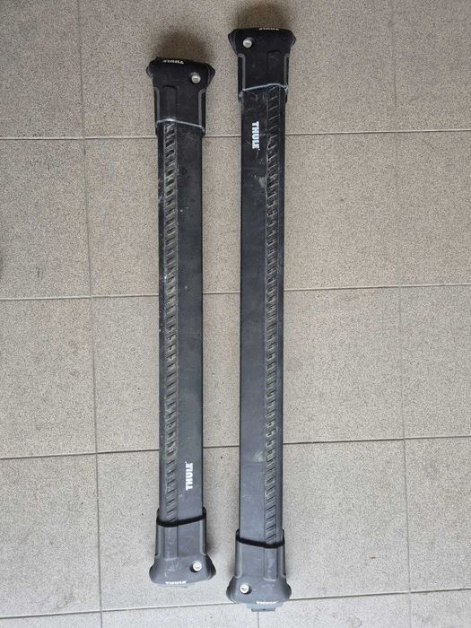Bare transversale Thule originale | Cu chei | Aluminiu