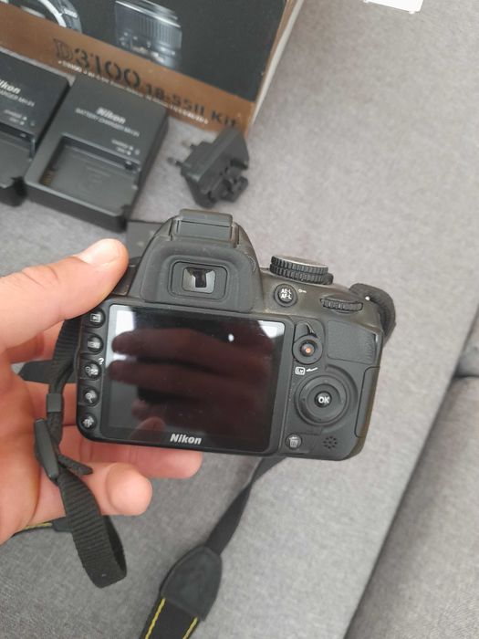 Aparat DSLR Nikon D3100 +Obiectiv 18 140