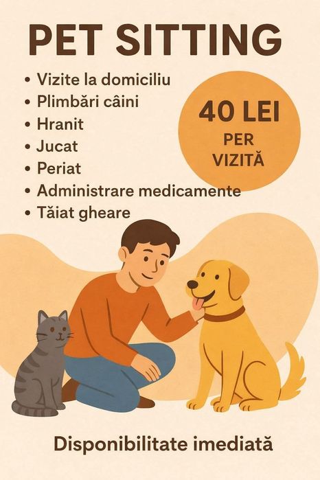 Petsitting Cluj-Napoca Florești