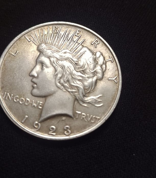 O veche monedă Argint