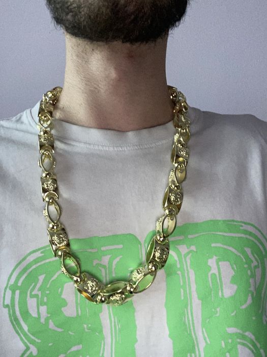 Lant Versace Placat cu Aur model 2025