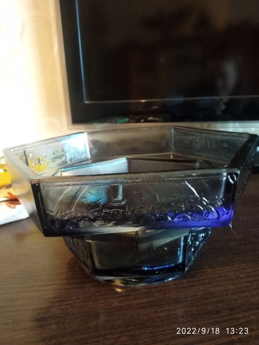 Ваза хрусталь времён СССР