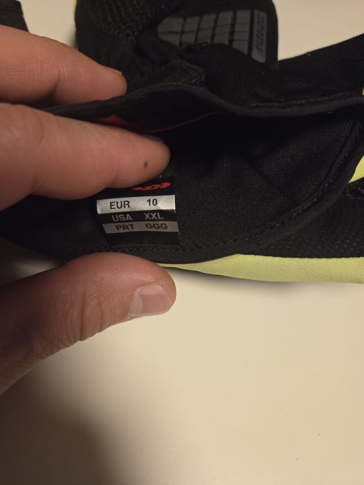 Mănuși de motocicletă Spidi Rainshield negru-fluo S -