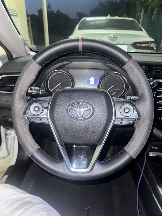 Оплетка на руль camry 70