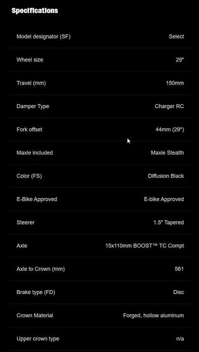 Furca noua Rockshox Lyrik Select 150mm roata 29"