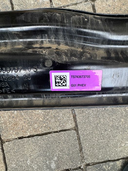 intaritura armatura bara spate bmw x3 g01 lci 2022