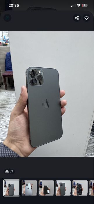 Iphone 12 pro max xolati zor 90 yomkist