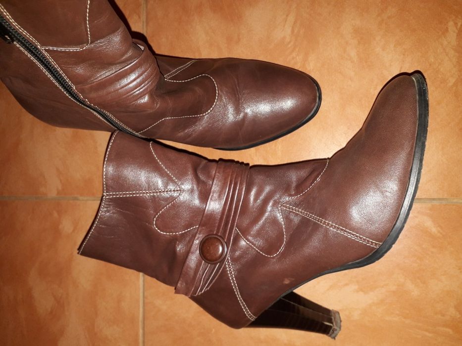 Ghete piele naturală mar 37-38