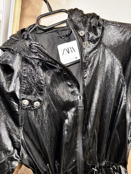 Zara Черно яке тип ветровка