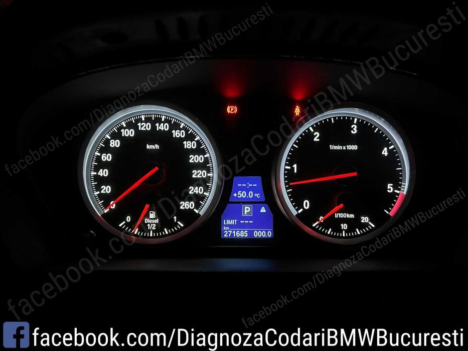 Modificare iluminat ceasuri bord BMW seria 3 5 X1 X3 X5 X6