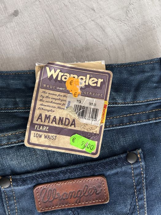 Blugi dama noi WRANGLER, low waist, marimea 33